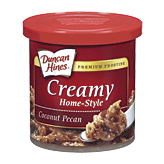 Duncan Hines Creamy Home-style coconut pecan premium frosting Full-Size Picture